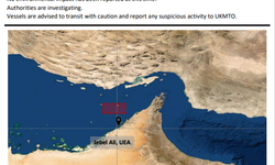 BAE açıklarındaki bir gemiye daha şüpheli saldırı