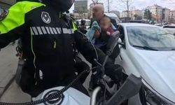 Bahçelievler'de motorize zabıta ekibi yaralı 3 aylık bebek için seferber oldu