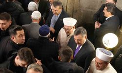 Bakan Tekin ve Çiftçi, bayram namazını Erzurum'da kıldı