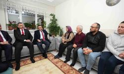 Bakan Tekin ve Çiftçi'den Fatma Nur öğretmenin ailesine taziye ziyareti