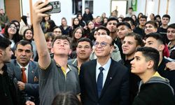 Başkan Geçit öğrencilerle buluştu: 'Hedefiniz olsun, çok çalışın'