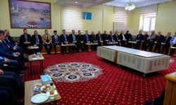 Bayburt'ta mahalle odasında bayramlaşma programı düzenlendi