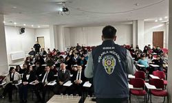 Beyağaç'ta polisten farkındalık eğitimi verildi