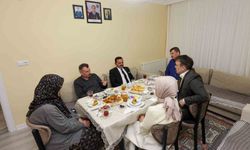 Bilecik protokolü şehit ve gazi aileleriyle iftarda buluştu