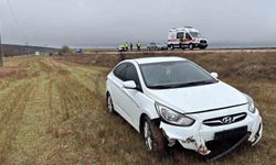 Bilecik'te ıslak yol kazaya neden oldu: 2 yaralı