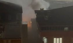 Binada çıkan yangın söndürüldü