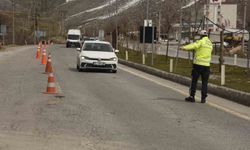 Bitlis'te bayram öncesi sıkı trafik denetimi