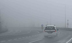 Bolu Dağı'nda sis ve yağış etkili oluyor