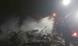 Bolu'da tek katlı ev küle döndü