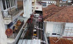 Bozdoğan'da Simit Pazarı Sokağı yenileniyor