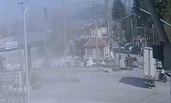 Burdur'da genç sürücünün ölüme gittiği kaza kamerada