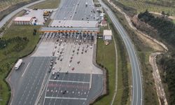 Bursa'da bayram trafiiğine helikopterli denetim