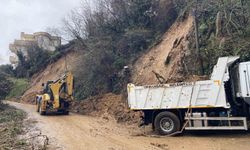 Bursa'da toprak kayması paniği
