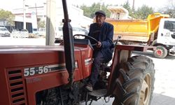 Çalınan traktörüne 21 yıl sonra kavuştu