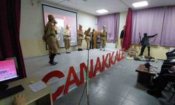 Çanakkale zaferine özel öğrencilerden dolu dolu program
