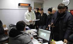 Çarşamba'da 'app plaka' paniği: Şoförler odası doldu taştı