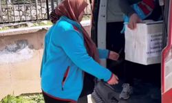 Çavdarhisar SYDV gıda yardım paketlerini ihtiyaç sahiplerine ulaştırdı