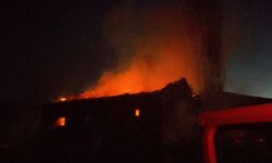 Çıkan yangında 78 yaşındaki kadın evsiz kaldı