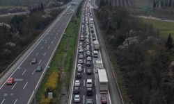 Dönüş yoğunluğu havadan görüntülendi