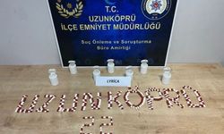 Edirne'de 339 adet uyuşturucu hap ele geçirildi