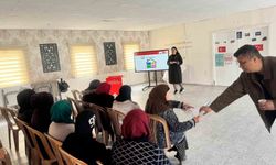 Elazığ'da kadına yönelik şiddetle mücadele eğitimi