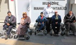 Engelli 10 kişi, akülü sandalye ile bayrama rahat girecek