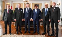 ESOB'dan Vali Aydın Baruş'a hayırlı olsun ziyareti