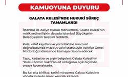 Galata Kulesi davasında mahkemeden İBB'ye ret kararı