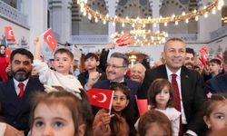 Hanife Hatun Camii çocuklarla şenlendi