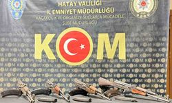 Hatay'da kalaşnikof kaçakçılığında: 4 kişi tutuklandı