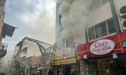 Hatay'da oyuncakçı dükkanında korkutan yangın