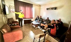 Hisarcık'ta belediye itfaiye personeline araç yangınlarına müdahale eğitimi