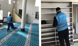 Hükümlüler camiler için seferber oldu