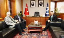 İTÜ Rektörü Mandal'dan Rektör Adıgüzel'e ziyaret