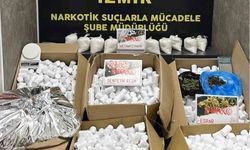 İzmir'de 366 bin 400 uyuşturucu hap ele geçirildi