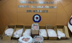 İzmir'de narkotik polisi 356 bin uyuşturucu hap yakaladı