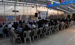 Kardeş şehir Şam'da iftar sofraları kuruldu