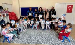 Kars'ta minik öğrencilere polislerden güvenlik eğitimi