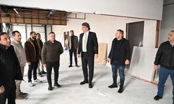 Kartepe'de 3 bin 500 metrekarelik spor kompleksinin inşası sürüyor