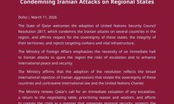 Katar'dan İran saldırılarını kınayan BM tasarısına destek açıklaması