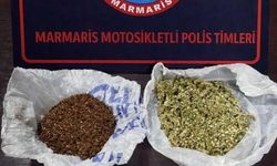 Kavga ihbarına giden polis torbalarca uyuşturucu yakaladı