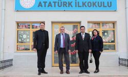 Kaymakam Öztürk eğitim-öğretim faaliyetlerini yerinde inceledi