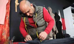 Kırşehir'de, terzilerde bayram yoğunluğu erken başladı