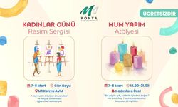 M1 Konya Alışveriş Merkezi 8 Mart'a özel etkinliklerle ziyaretçilerini ağırlıyor