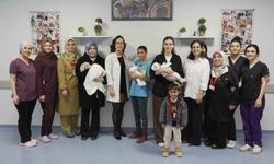 MEAH'ta 750 gram altı 3 prematüre bebek taburcu edildi