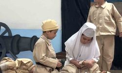 Minik yürekler, Çanakkale ruhunu sahneye taşıdı