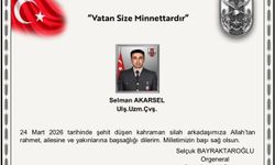 MSB: Ağrı'da 1 asker şehit oldu