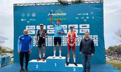 Muğla Büyükşehir Belediyesi Bisiklet Takımı Alanya'da birincilik kürsüsüne çıktı
