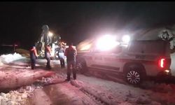 Muş'ta fırtınada mahsur kalan AFAD ekipleri kurtarıldı