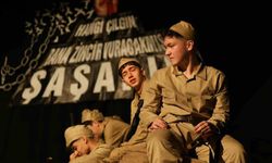 Öğrencilerden İstiklal Marşı'na anlamlı program